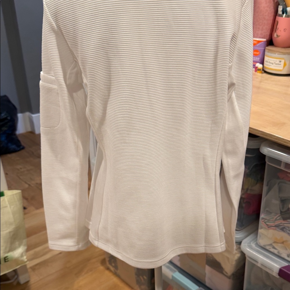 Straight Down Swing Jacket White Large - image 6